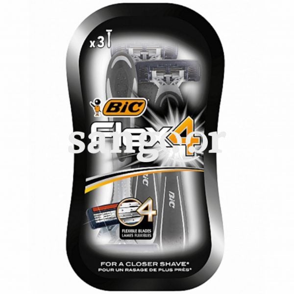 BIC RASOIR FLEX4 BLIST 3PCS