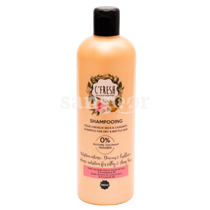 C FRESH SHAMPOING CHEVEUX SECS ET CASSANTS 380M
