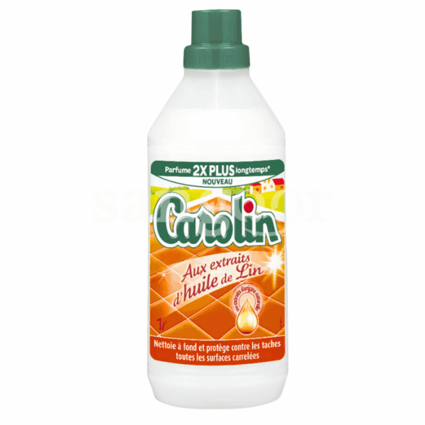 CAROLIN NETTOYANT SOL 1L HUILE DE LIN Prix Tunisie