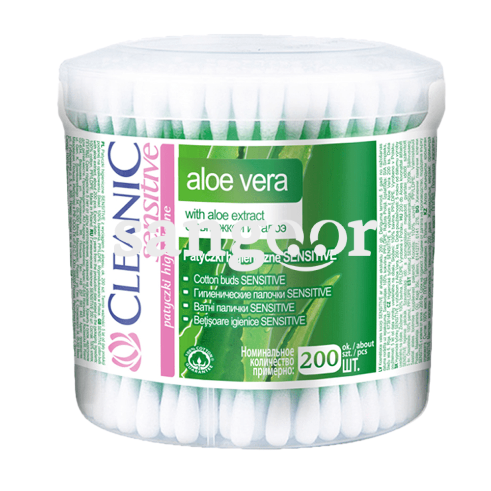 CLEANIC-COTON-TIGES-SENSITIVE-200PCS