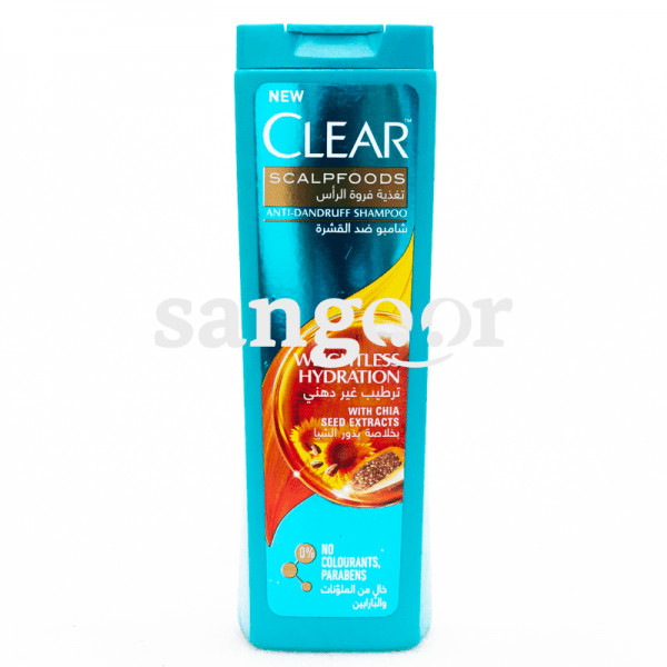 CLEAR SHAMPOING WEIGHTLESS CHIA 360ML