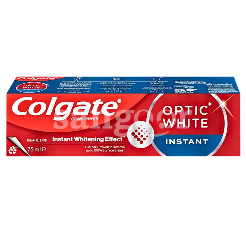COLGATE DENTIFRICE 75ML OPTIC WHITE INSTANT COLGATE-DENTIFRICE-75ML-OPTIC-WHITE-INSTANT-1.png Prix Tunisie