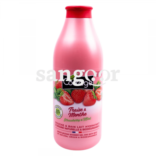 COTTAGE GEL DOUCHE FRAISE MENTHE 750ML