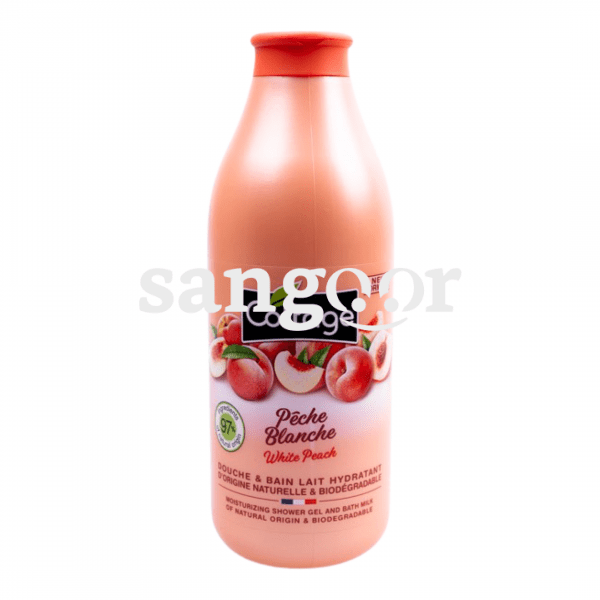 COTTAGE GEL DOUCHE PECHE BLANCHE 750ML