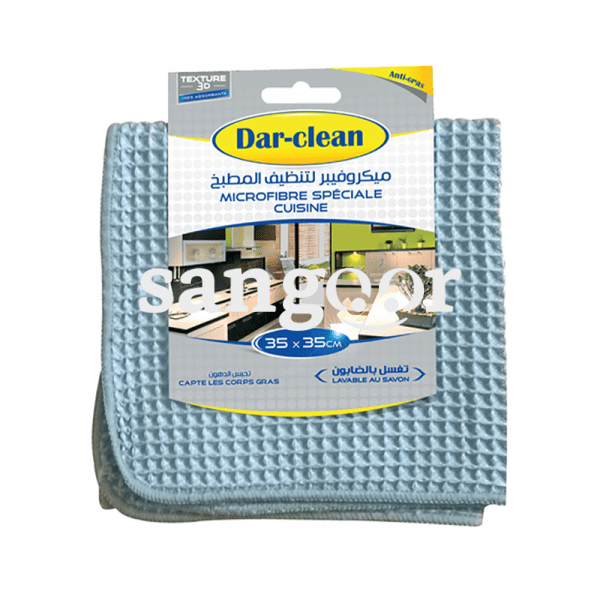 DAR CLEAN LAVETTE MICROFIBRE NETTOYAGE CUISINE