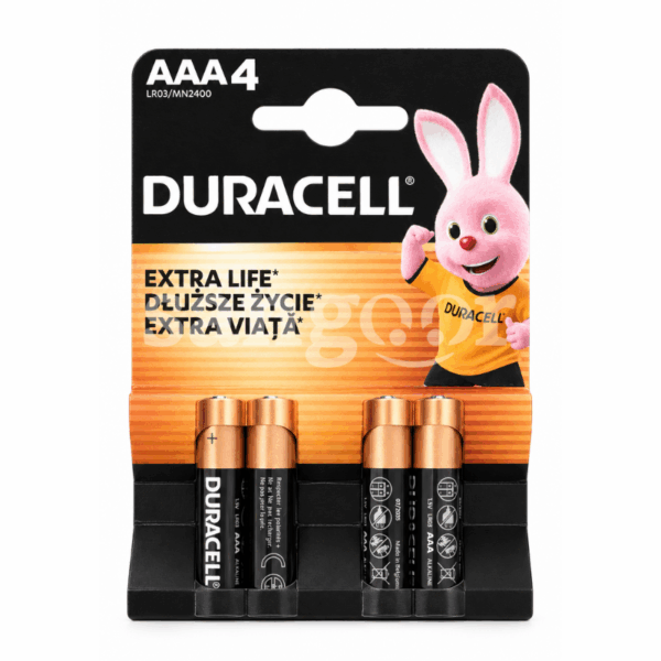 DURACELL PILE AAA4 R3 PLUS POWER Prix Tunisie