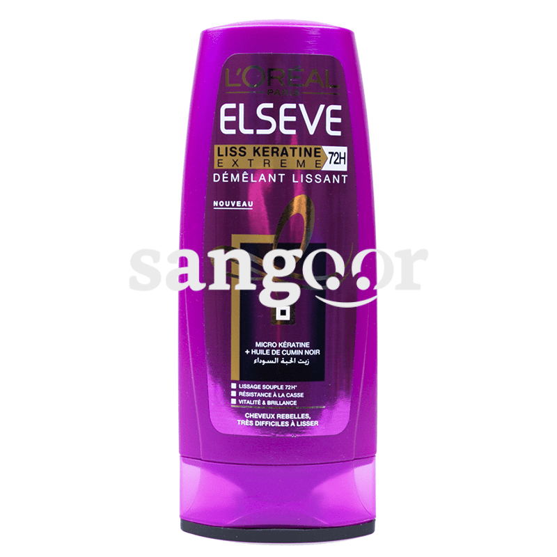 ELSEVE APRES SHAMPOING LISS KERATINE EXTREME 72H 200ML ELSEVE APRES SHAMPOING LISS KERATINE EXTREME 72H 200ML
