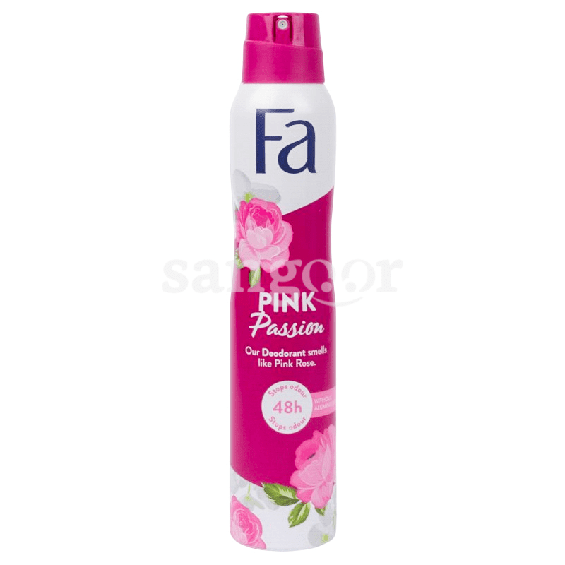 FA DEODORANT PINK PASSION NEW 200ML