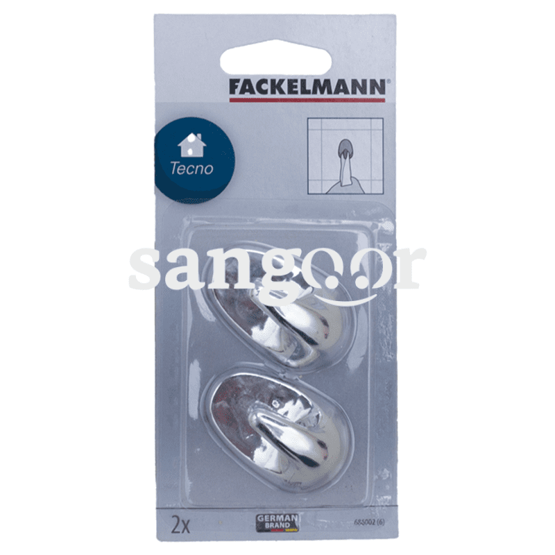 FACKELMANN-CROCHETS-UNIVERSEL-CHROMES-5CM-2P