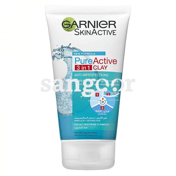 GARNIER NETTOYANT PURE ACTIVE 3EN1