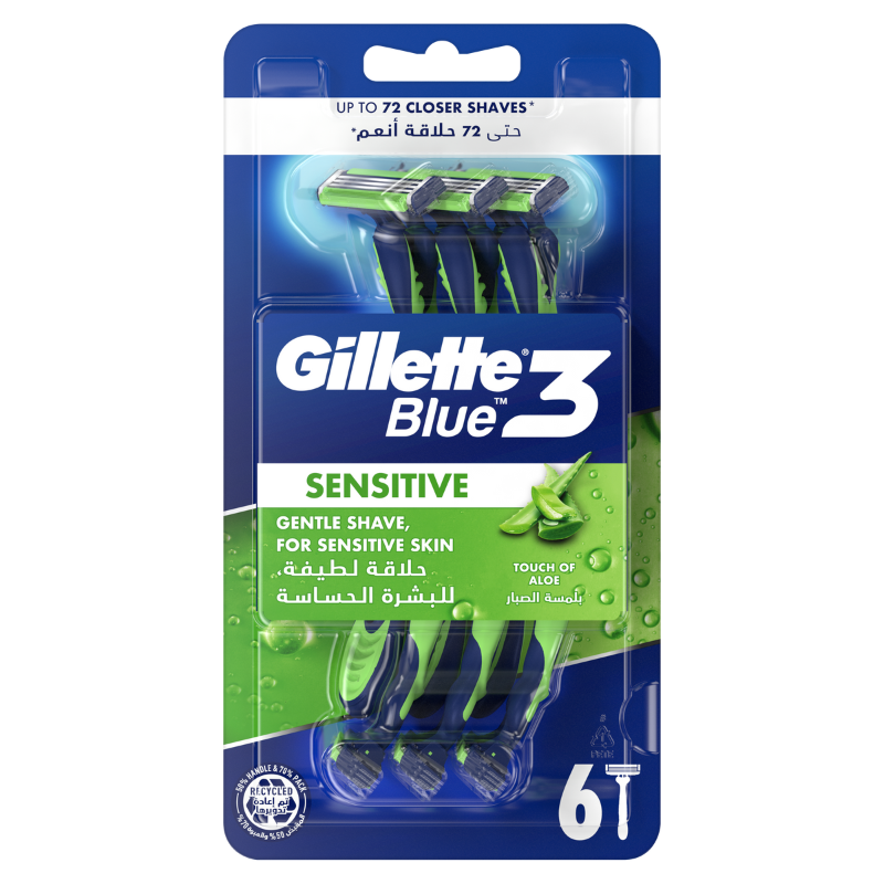 GILLETTE BLUE3 6PCS 3 LAMES SENSITIVE GILLETTE-BLUE3-6PCS-3-LAMES-SENSITIVE.png Prix Tunisie