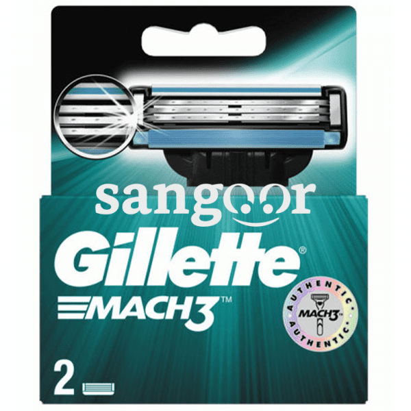 GILLETTE LAMES MACH3 2PCS