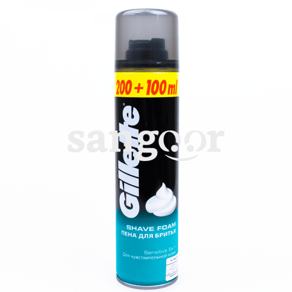 GILLETTE MOUSSE A RASER PEAUX SENSIBLES 200100ML