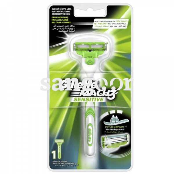 GILLETTE RASOIR MACH3 SENSIBLE 1UP