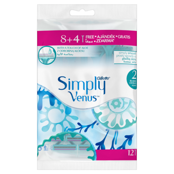 GILLETTE-SIMPLY-VENUS-2LAMES-84PCS.png Prix Tunisie