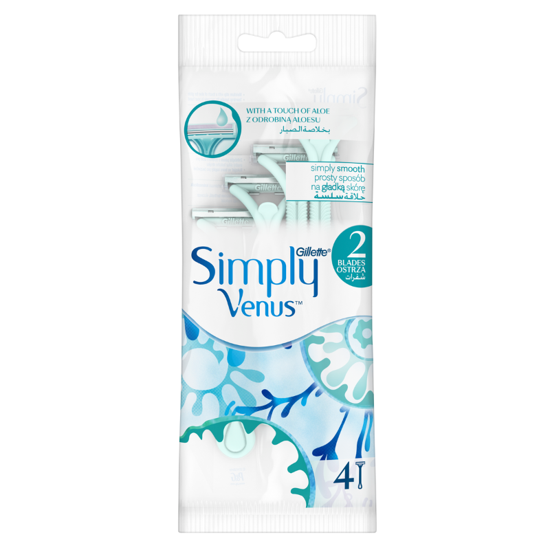 GILLETTE SIMPLY VENUS 2LAMES.4PCS GILLETTE-SIMPLY-VENUS-2LAMES.4PCS.png Prix Tunisie
