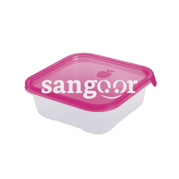 HOGAR BOITE CARRE TAPERFRESH ROSE SET 4L 0.9L