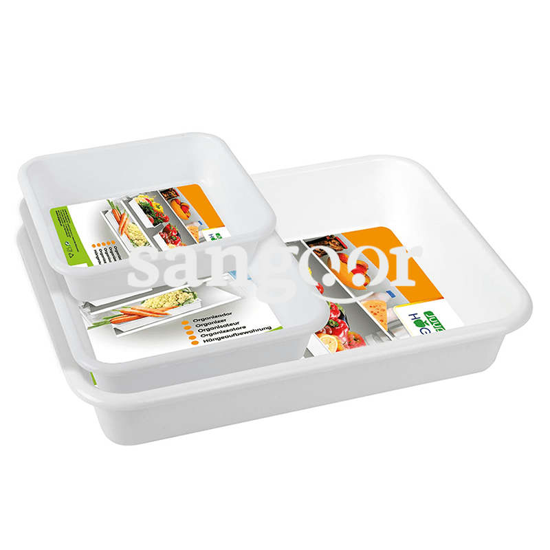 HOGAR BOX DE RANGEMENT RECTANGULAIRE OPAQUE 3P HOGAR BOX DE RANGEMENT RECTANGULAIRE OPAQUE 3P