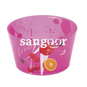 HOGAR IML BOL A SALADE FRUIT TRANSPARENT ROSE 3L