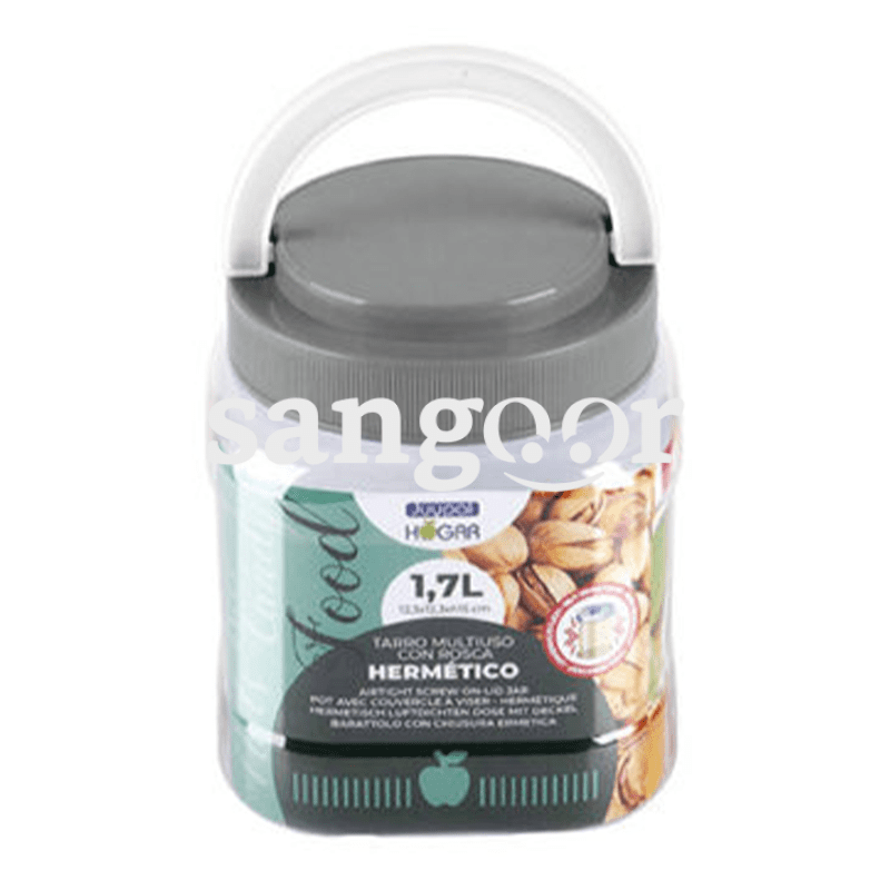 HOGAR-POT-HERMETIQUE-CARRE-GRIS-1.7L