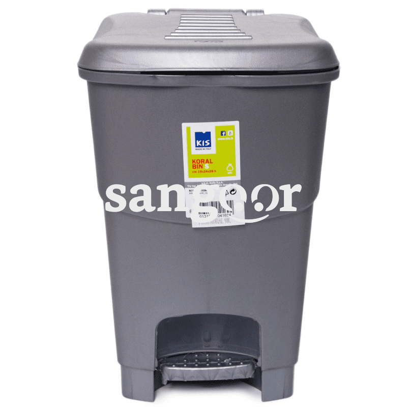KIS POUBELLE A PEDALE KORAL TRANSPARENT 10L (4)