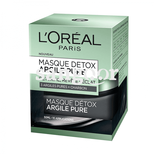 L OREAL MASQUE DETOX ARGILE PURE 50ML