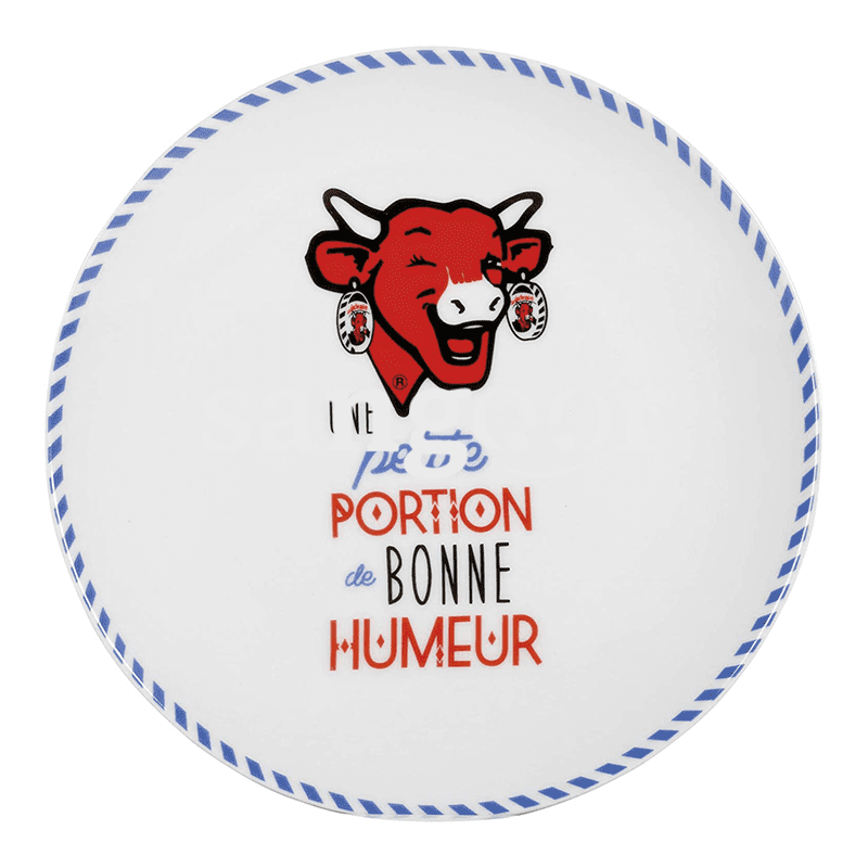 LA VACHE QUI RIT ASSIETTES A DESSERT 6P 1 LA VACHE QUI RIT ASSIETTES A DESSERT 6P 1