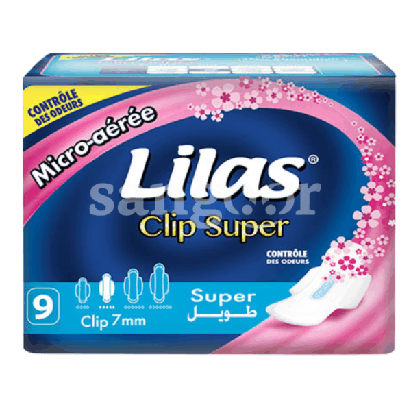 LILAS-SERVIETTE-FEMININE-POCKET-SUPER-9.png.Prix Tunisie