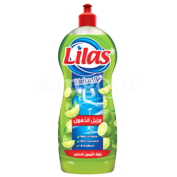 LILAS-VAISSELLE-1L-CITRON-VERT.png.Prix Tunisie
