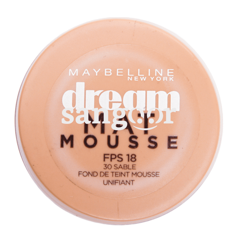 MAYBELLINE FOND DE TEINT MOUSSE DREAM MAT 30 SABLE2
