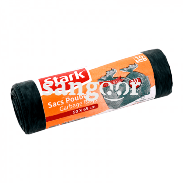 MDS SACHETS POUBELLE 50 65 VERT EN ROULEAU 10PCS