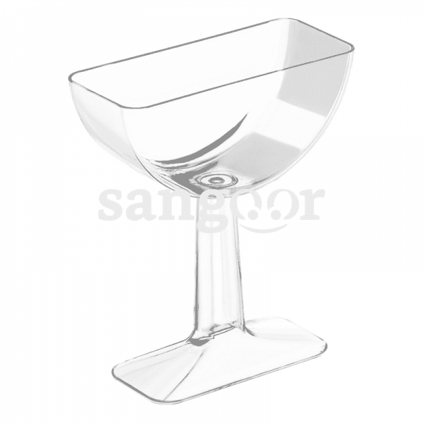 MDS VERRINES A PIED TILE TRANSPARENT 62CC REF6047 21 12PCS