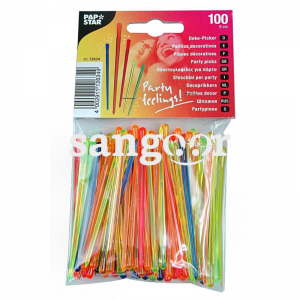 PAP STAR PIQUES DECO COULEURS ASSORTIES 100PCS