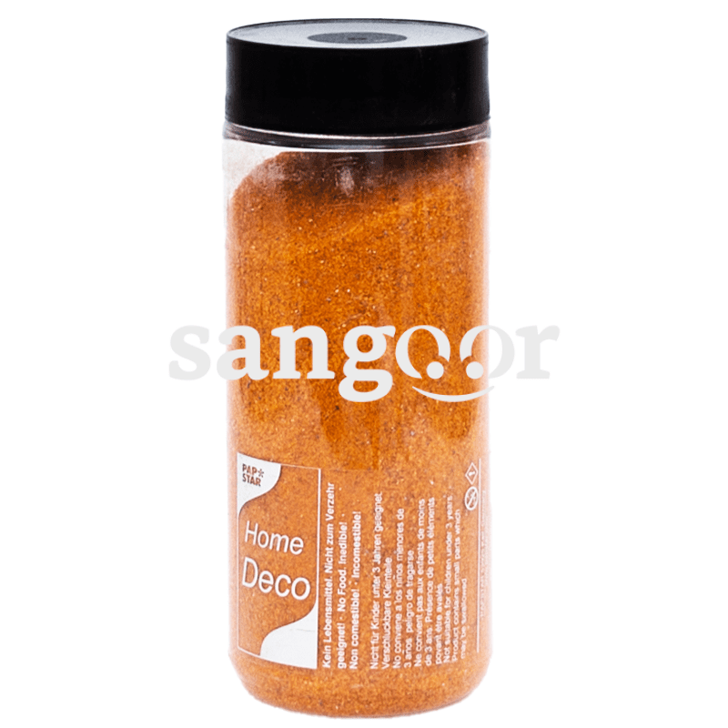 PAP-STAR-SABLE-BRILLANT-ORANGE-610G