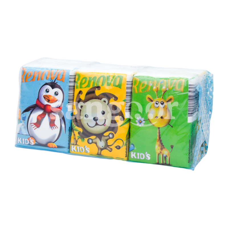 RENOVA PAPIER MOUCHOIR KIDS 6PCS BLANC RENOVA-PAPIER-MOUCHOIR-KIDS-6PCS-BLANC.png Prix Tunisie
