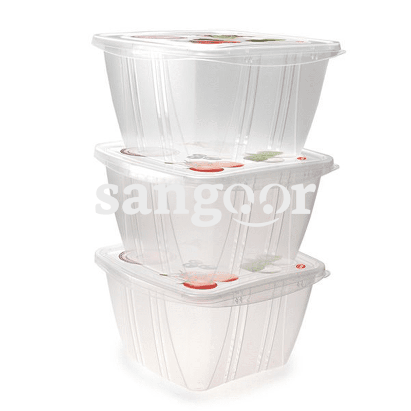 SNIPS CONTAINER CARRE 1L 3P SNIPS CONTAINER CARRE 1L 3P