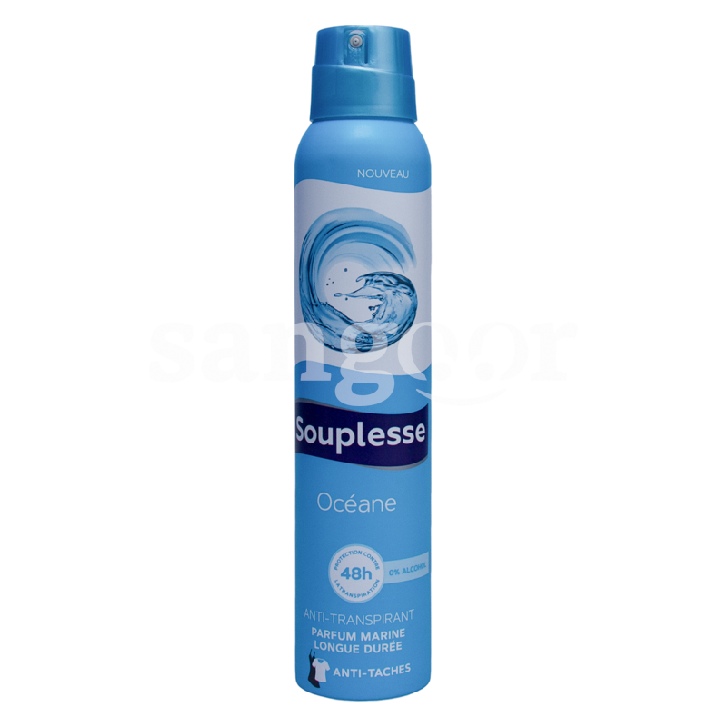 SOUPLESSE DEODORANT 200ML OCEANE ANTI TRANSPIRANT SOUPLESSE-DEODORANT-200ML-OCEANE-ANTI-TRANSPIRANT.png Prix Tunisie
