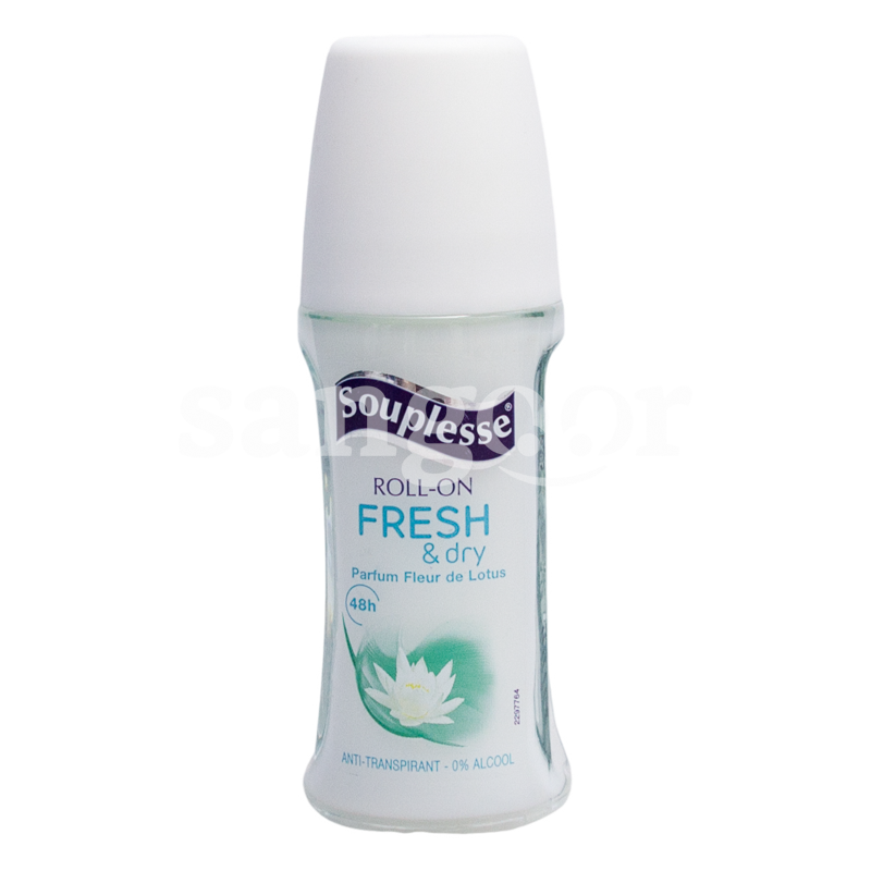 SOUPLESSE ROLL ON 50ML FRESH DRY SOUPLESSE-ROLL-ON-50ML-FRESH-DRY.png Prix Tunisie