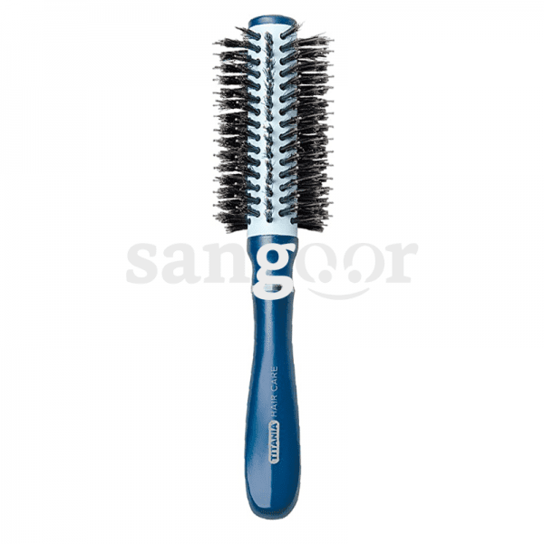 TITANIA BROSSE CHEVEUX RONDE MANCHE BOIS 1