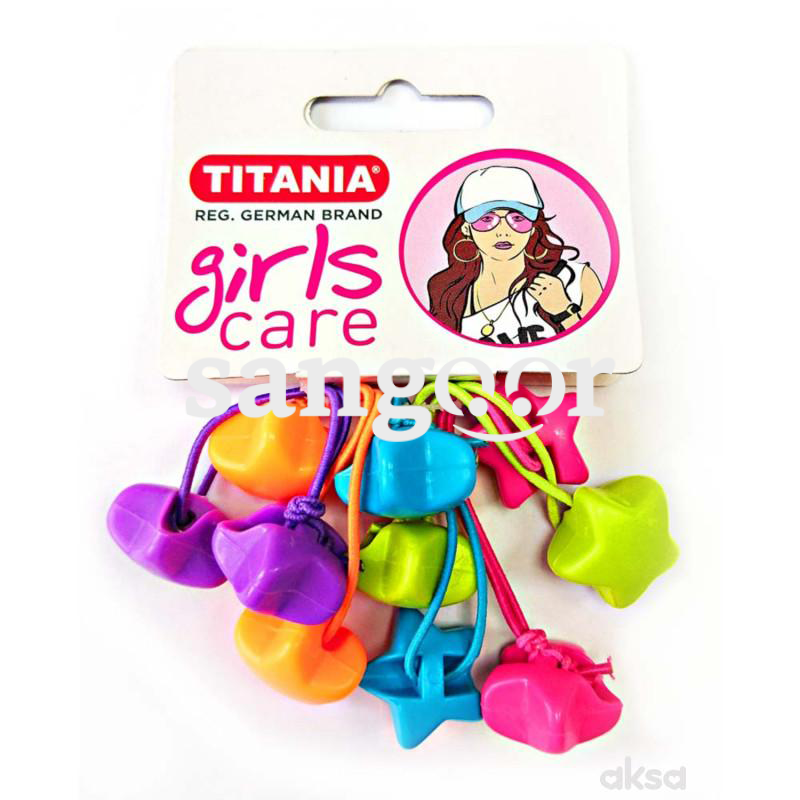 TITANIA ELASTIQUES POUR TRESSE ETOILE 5P TITANIA ELASTIQUES POUR TRESSE ETOILE 5P