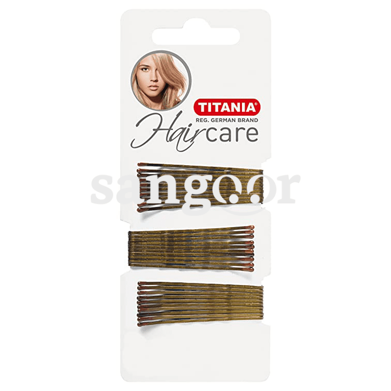 TITANIA PINCE CHEVEUX DOREE 30P TITANIA PINCE CHEVEUX DOREE 30P