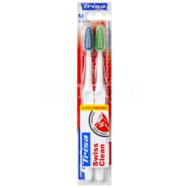 TRISA-BROSSE-A-DENT-LOT-DE-2PCS-SWISS-CLEAN-MEDIUM.png Prix Tunisie