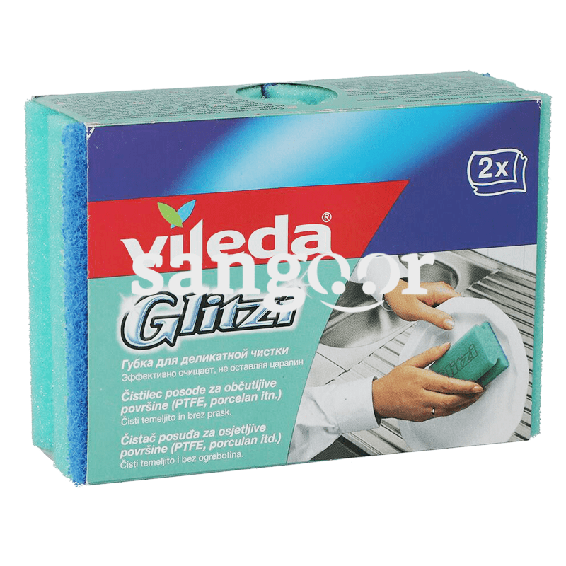 VILEDA-EPONGE-GLITZI-VAISSELLE-VERT-2PCS