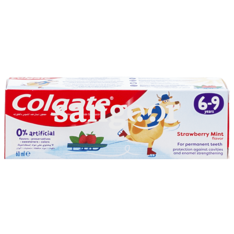 COLGATE-DENTIFRICE-STR-MNT-6-9-STRAWBERRY-MINT-60ML COLGATE-DENTIFRICE-STR-MNT-6-9-STRAWBERRY-MINT-60ML.png.Prix Tunisie