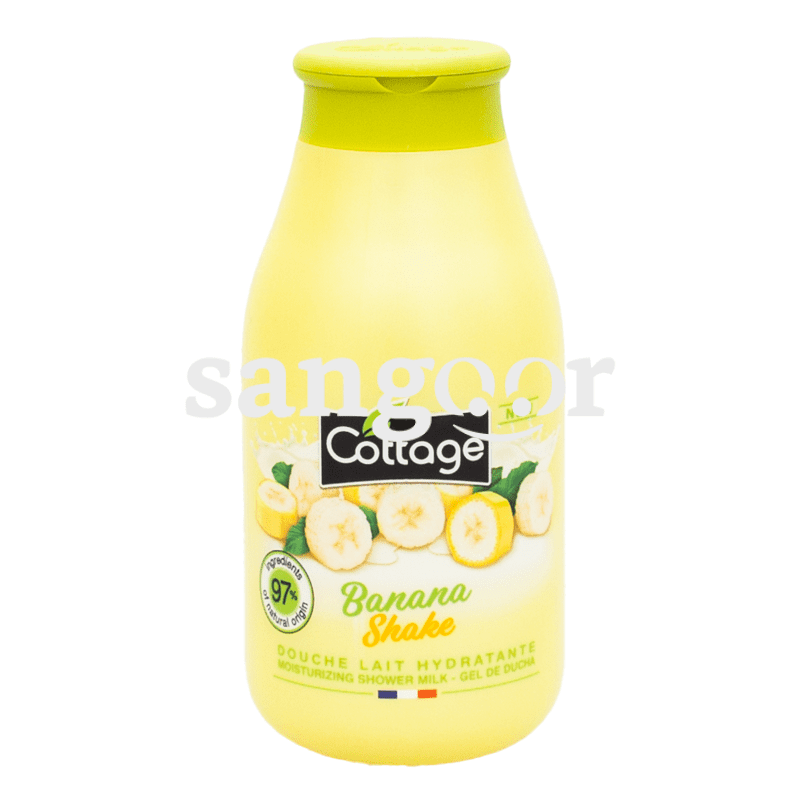 COTTAGE GEL DOUCHE LAIT HYDRATANT BANANE 250ML