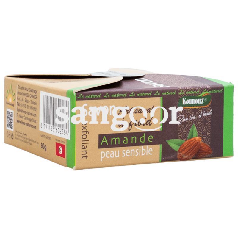 KOUNOUZ-SAVON-ARTISANAL-AMANDE-90G