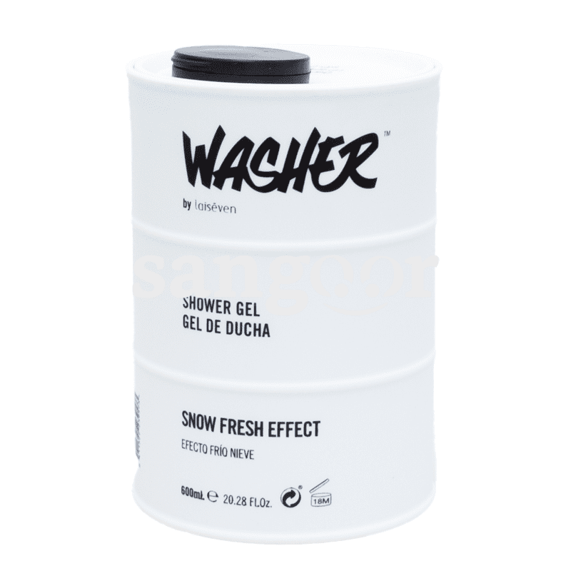 LAISEVEN WASHER GEL DOUCHE+SHAMPOING SNOW FRESH EFFECT 600ML