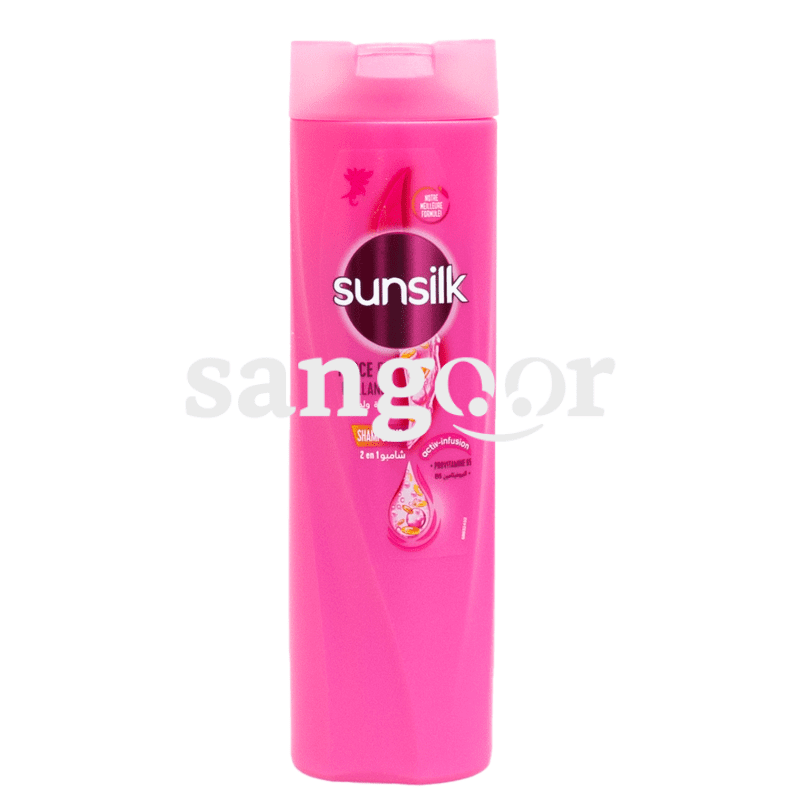 SUNSILK SHAMPOING ROSE N FORCE BRILLANCE 350ML