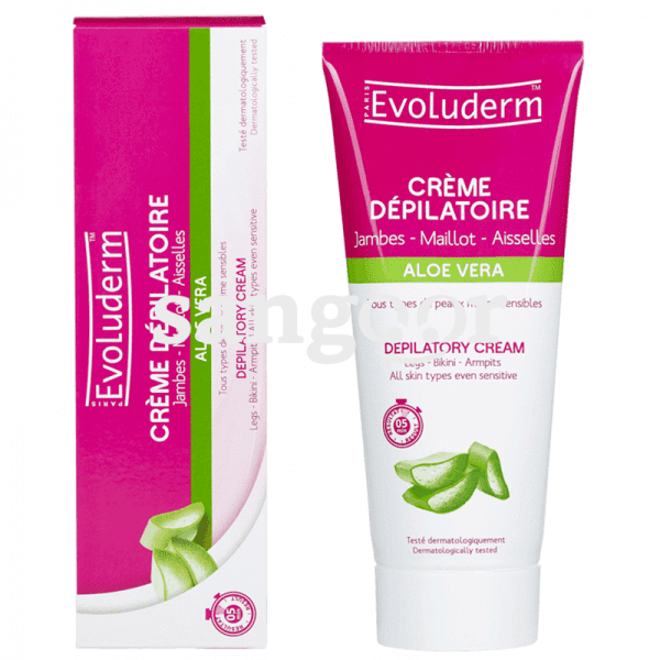 EVOLUDERM CREME DEPILATOIRE ALOE VERA 150ML