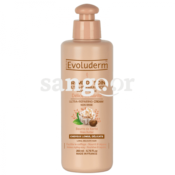EVOLUDERM CREME SANS RINCAGE KARITE 200ML